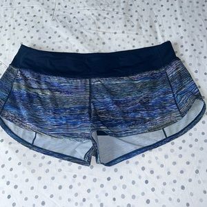 Lululemon athletic shorts.